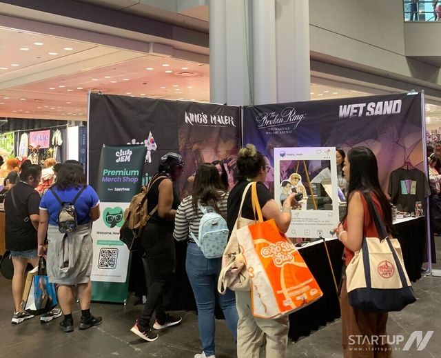 태피툰 Anime NYC 현장