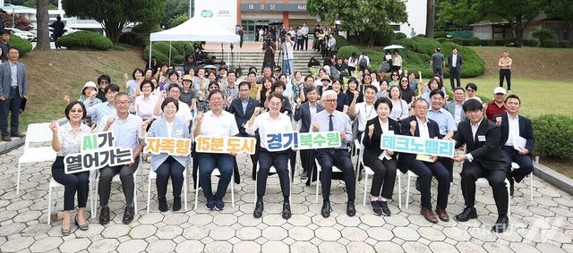 김동연 “경기북수원 테크노밸리, AI 기반 15분 자족도시로 조성”