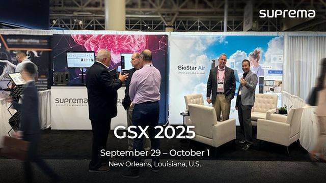 슈프리마, 미국 GSX 2025 출격…“클라우드 기반 생체인증 출입통제로 글로벌 보안시장 공략”