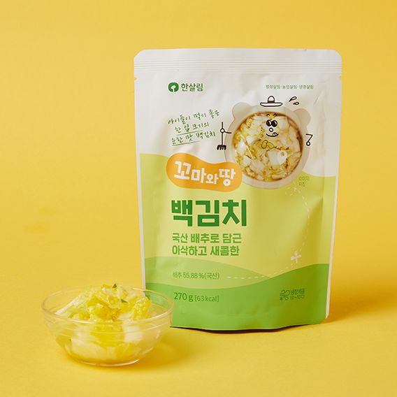 한살림 꼬마와땅 백김치
