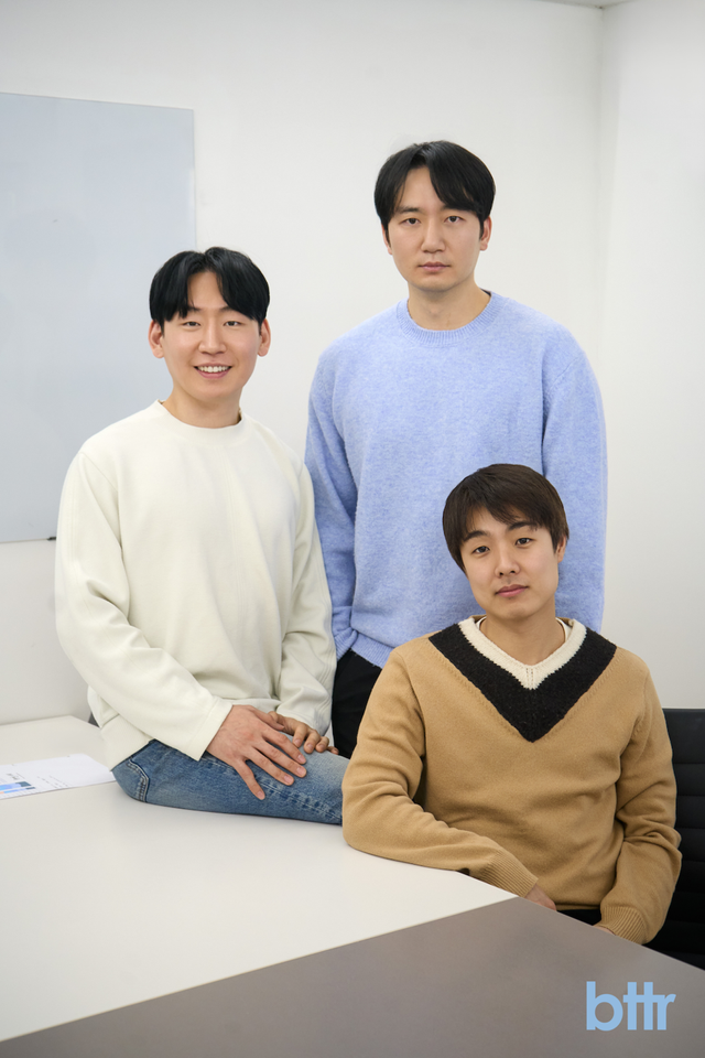 포인트브레이크 공동창업자 (왼쪽부터 시계방향으로) 서기호 COO, 이진 CSO, 손호철 CEO