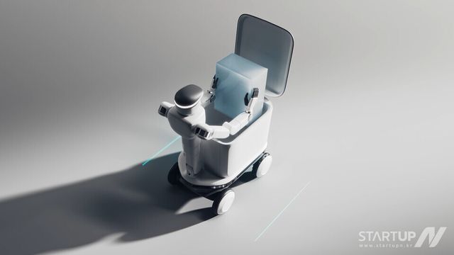 360도 회전하는 매니퓰레이터와 팔, 손가락을 갖춘 ‘빌리(Billi)’ (사진제공=뉴빌리티)