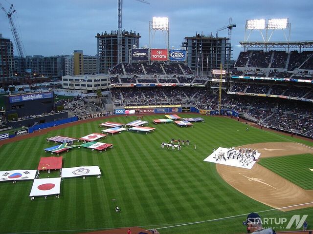 WBC 참가국가 국기사진(2006년 대회)