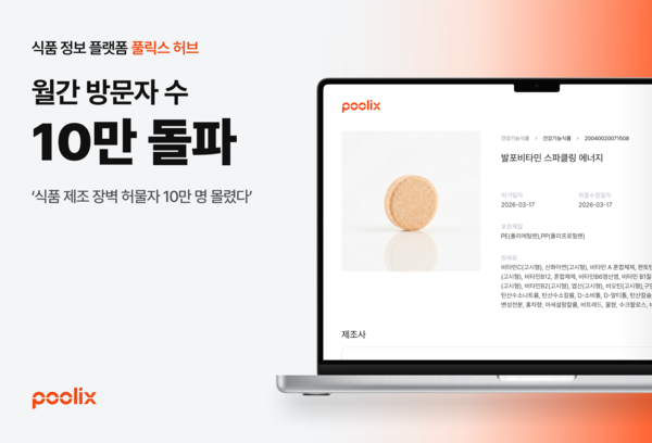 ‘식품 제조 장벽 낮췄다’…풀릭스, 월 방문자 10만 돌파