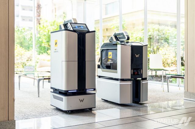 일본 현지 실증에 투입된 와트의 ‘James-mW’(좌)와 ‘James-W’(우)