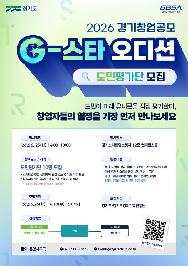 186대 1 뚫고 올라온 스타트업 10팀…경기도민이 직접 평가한다