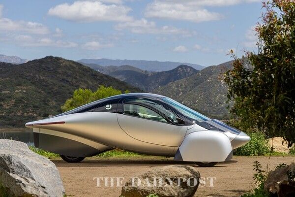 ©데일리포스트=LG에너지솔루션 배터리가 탑재될 태양광 전기차 Aptera / LG에너지솔루션 제공