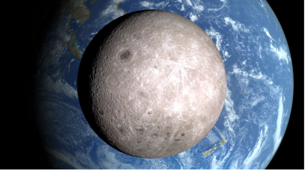 달 뒷면 전경. 대기가 없어 고대 충돌의 흔적이 그대로 남아 있다.&nbsp;&nbsp;ⓒ데일리포스트=이미지 제공/NASA’s Scientific Visualization Studio