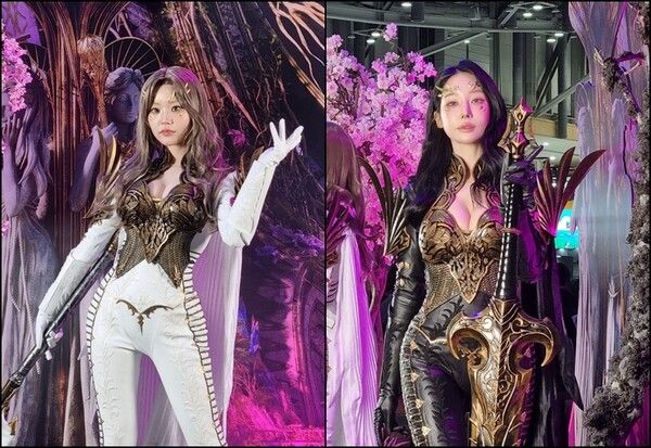 ⓒ데일리포스트=엔씨소프트 아이온2 부스 이미지 출처 / 곽민구 기자