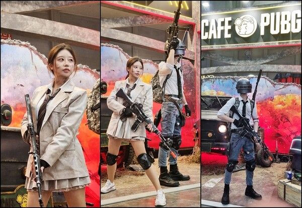 ⓒ데일리포스트=크래프톤 카페 펍지 부스 이미지 출처 / 곽민구 기자