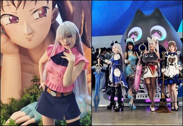 ⓒ데일리포스트=넷마블 부스 이미지 출처 / 곽민구 기자