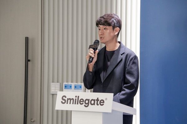 ⓒ데일리포스트=한재영 이사 이미지 출처 / 스마일게이트