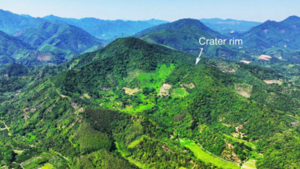 진린 크레이터 항공 사진&nbsp;&nbsp;ⓒ데일리포스트=이미지 제공/Matter and Radiation at Extremes