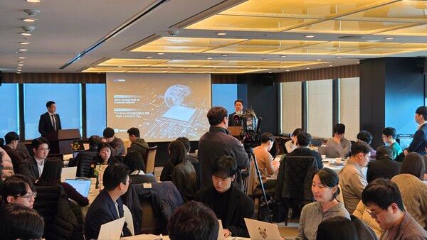 ⓒ데일리포스트=세미파이브 IPO 간담회 이미지 출처/ 곽민구 기자