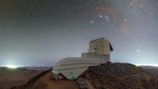 칠레 파촌 산 정상의 베라 C. 루빈 천문대 전경. 하늘 전체를 반복 촬영해 우주의 변화를 시간 축까지 포함한 3차원 지도 구축을 목표로 한다. ⓒ데일리포스트=이미지 제공/Wikimedia Commons