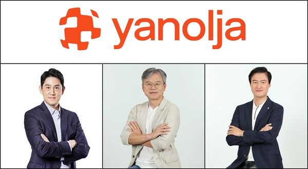 ⓒ데일리포스트= 왼쪽부터 이철웅 대표-이준영 대표-최찬석 대표 이미지 제공/ 야놀자