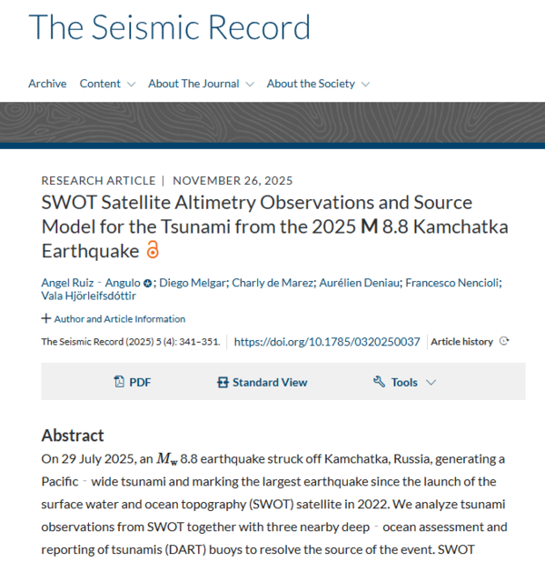 ⓒ데일리포스트=이미지 제공/The Seismic Record