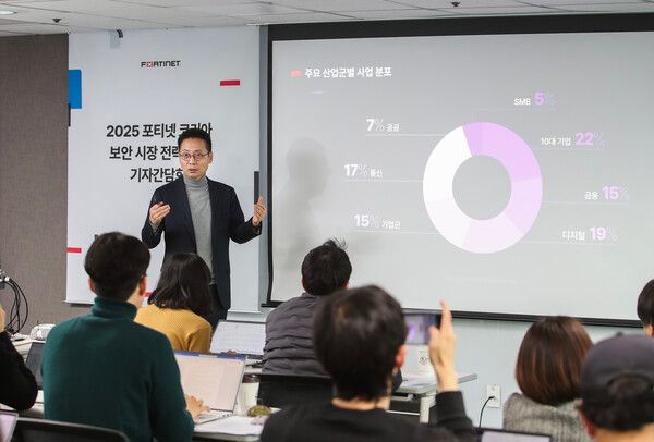 ©데일리포스트=포티넷코리아 조원균 대표 이미지 출처 / 포티넷코리아