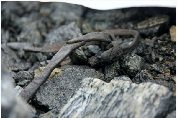 바인딩에 쓰인 가죽 끈&nbsp;ⓒ데일리포스트=이미지 제공/Columbia Climate School