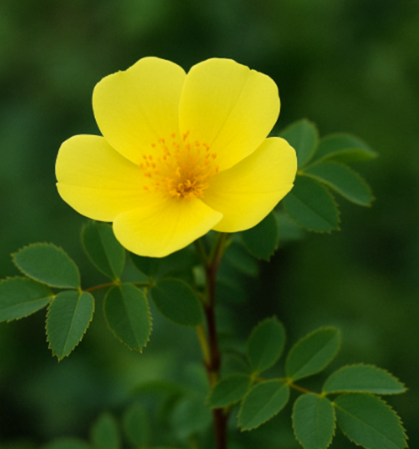 현대 재배 장미의 기원으로 밝혀진 노란색 야생종 장미. 단일 꽃잎을 가진 원시 장미는 유전적 다양성 측면에서 중요한 가치를 지닌다.&nbsp;&nbsp;ⓒ데일리포스트=이미지 제공/Pixabay