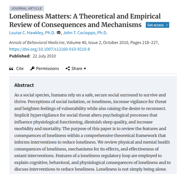 ⓒ데일리포스트=이미지 제공/Annals of Behavioral Medicine