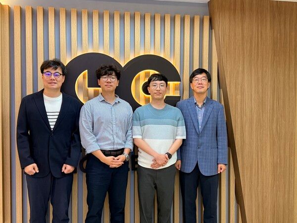 왼쪽부터 KAIST 기계공학과 박인규 교수, 경북대 기계공학과 정용록 교수, KAIST 기계공학과 박현규 박사, KAIST 기계공학과 김정 교수&nbsp;ⓒ데일리포스트=이미지 제공/KAIST