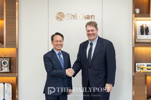 ©데일리포스트=신한금융 진옥동 회장, 씨티그룹과 글로벌 협력 강화 “디지털 자산 등 미래 금융 협력 논의” / 신한금융그룹 제공