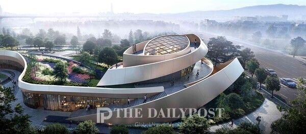 래미안 르네아르 대치 아트라운지 스파이럴 쉘