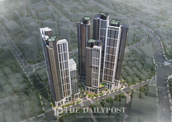 ©데일리포스트=힐스테이트 선암호수공원 조감도 / 현대건설 제공