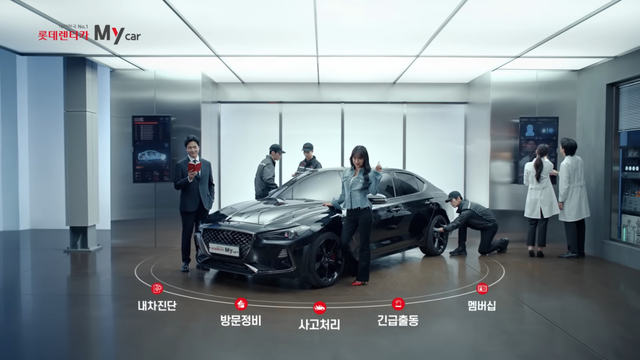 [AP신문 광고평론 No.917]&nbsp; 이효리는 최근 10년 만에 광고계 컴백을 알렸다. 사진 롯데렌탈 유튜브 캡처 ⓒAP신문(AP뉴스)