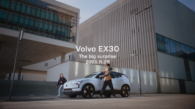 [AP신문 광고평론 No.922]&nbsp;볼보의 신차 EX 30. 사진 Volvo Car Korea 유튜브 캡처 ⓒAP신문(AP뉴스)