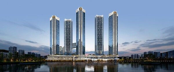 ©AP신문(AP뉴스)/ 이미지 제공 = 포스코이앤씨 ▲부산 촉진2-1구역 조감도