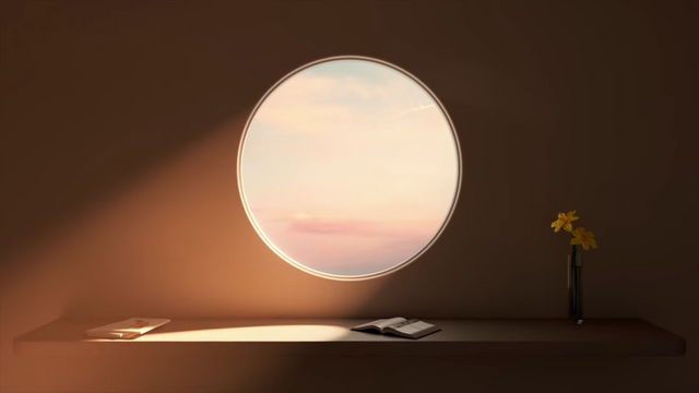 [AP신문 광고평론 No.1150]&nbsp;​​​​​​​동그란 창에서 들어오는 빛을 조명처럼 활용한다. 사진 휘슬러코리아 유튜브 캡처ⓒAP신문(AP뉴스)