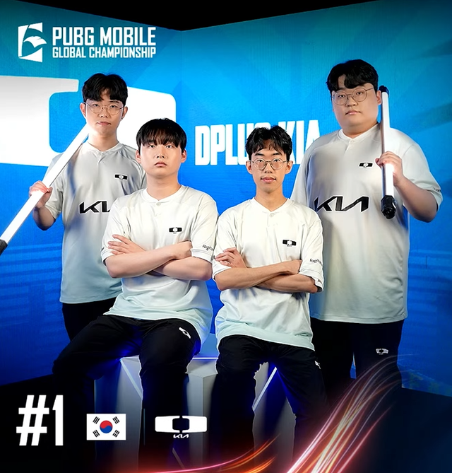 ©AP신문(AP뉴스)/ 이미지 제공 = 크래프톤 ▲디플러스 기아 선수단. (왼쪽부터) '오살' 고한빈 선수, '놀부' 송수안 선수, '칩스' 정유찬 선수, '파비안' 박상철 선수.