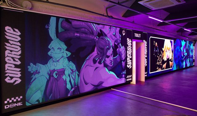 ⓒAP신문(AP뉴스)/ 이미지 제공 = 넥슨 ▲‘슈퍼바이브‘로 디자인된 공간