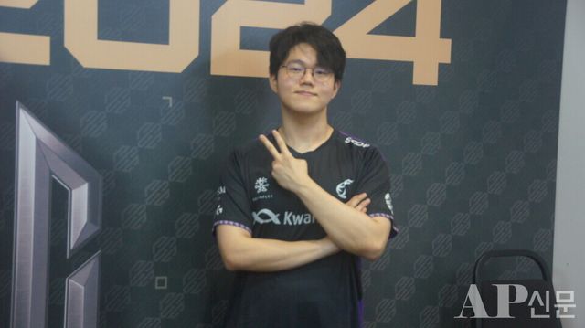 ©AP신문(AP뉴스)/ 이미지 제공 = 크래프톤 ▲광동 프릭스 '살루트' 우제현 선수
