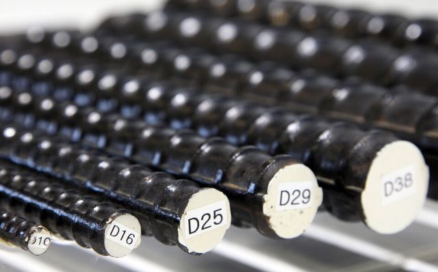 ©AP신문(AP뉴스)/ 이미지 제공 = 현대제철 ▲현대제철 전기로에서 생산한 탄소저감형 철근