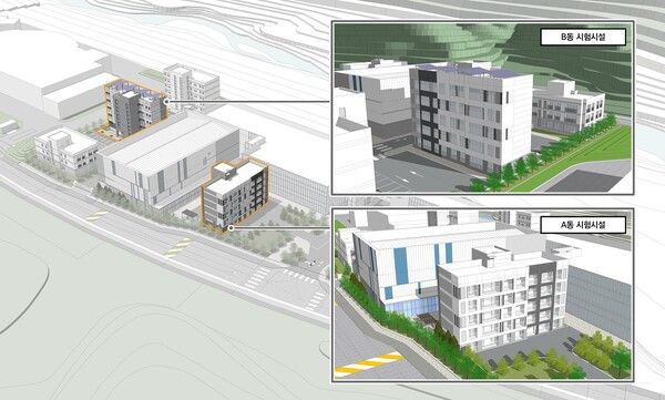 ⓒAP신문(AP뉴스)/ 이미지 제공 = LH ▲‘층간소음 기술혁신 시험시설’(가칭) 조감도