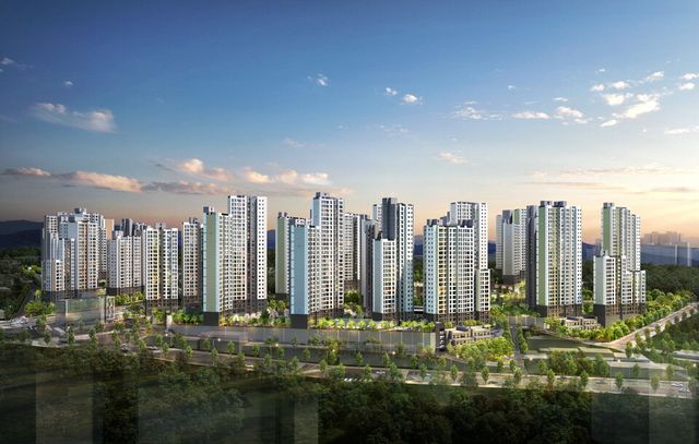 ©AP신문(AP뉴스)/ 이미지 제공 = 대우건설 ▲산성역 헤리스톤 투시도