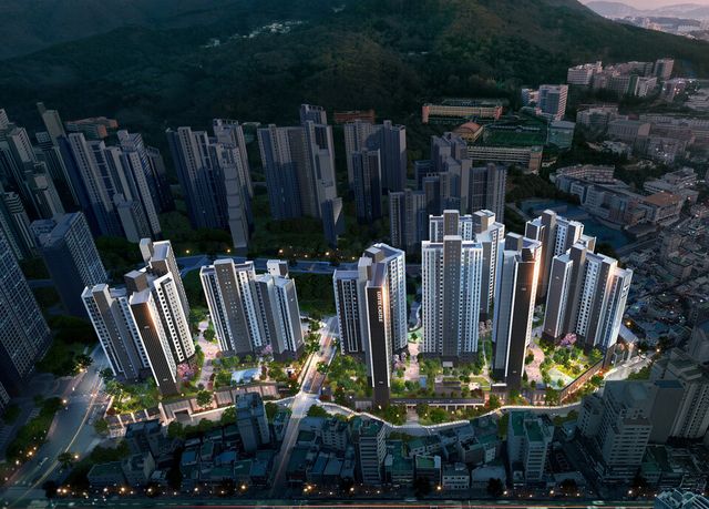 ©AP신문(AP뉴스)/ 이미지 제공 = 롯데건설 ▲'양정 롯데캐슬 프론티엘’ 조감도