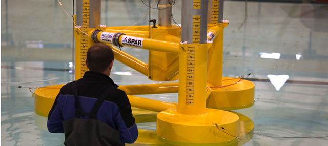 ©AP신문(AP뉴스)/ 이미지 제공 = 대우건설 ▲지난 2022년 3월 프랑스 툴롱에서 진행한 MSPAR 수리모형실험(44분의 1 Scale)