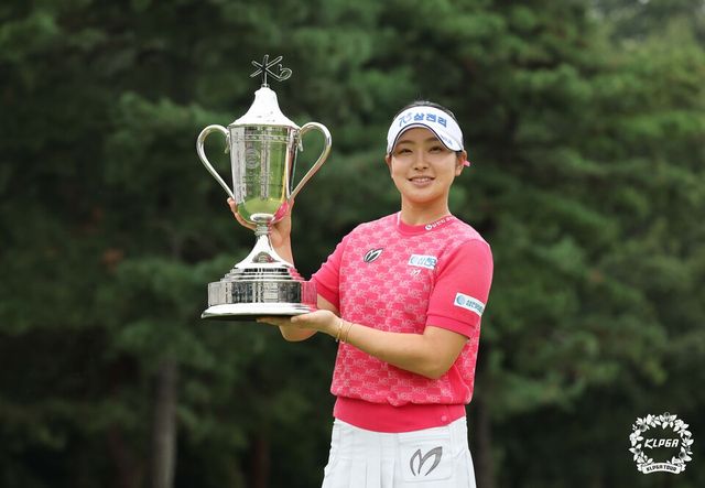 ©AP신문(AP뉴스)/이미지 제공 = 위메이드 ▲KLPGA 위메이드 대상포인트 9월 MVP 유현조 프로