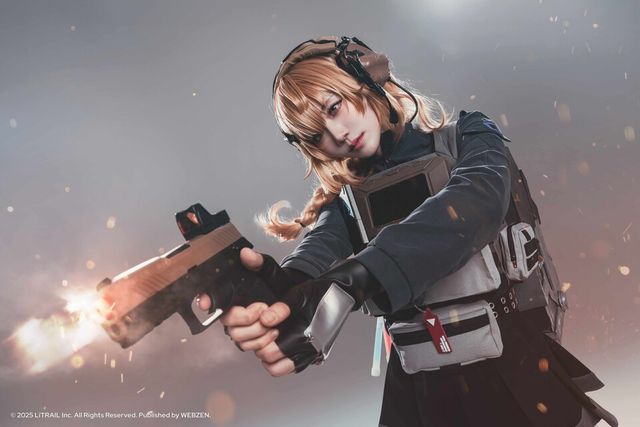 ©AP신문(AP뉴스)/이미지 제공 = 웹젠 ▲'게이트 오브 게이츠' 코스프레 화보. 아스트리드 역을 모델 넬리가 맡았다.