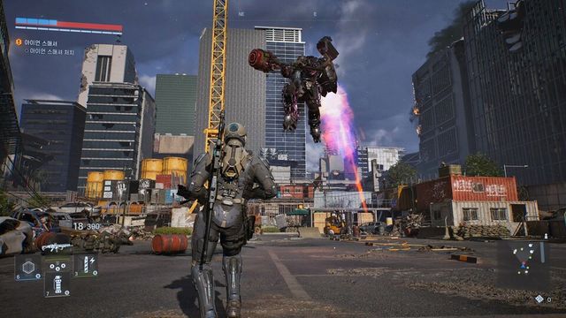 ⓒAP신문(AP뉴스)/ 이미지 제공 = 엔씨소프트&nbsp;▲'신더시티' 아이언 스매셔 전투.