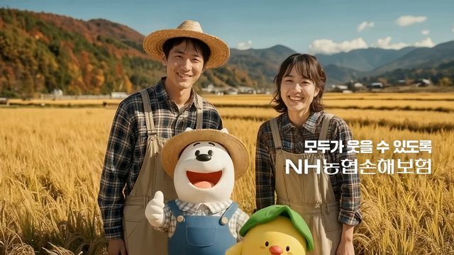 [AP신문 광고평론 No.1450]&nbsp; ​​​​​​​왕구는 '모두를 웃게 하는 것'이 꿈이라고 말한다. 사진 NH농협손해보험&nbsp; 유튜브 캡처ⓒAP신문(AP뉴스)