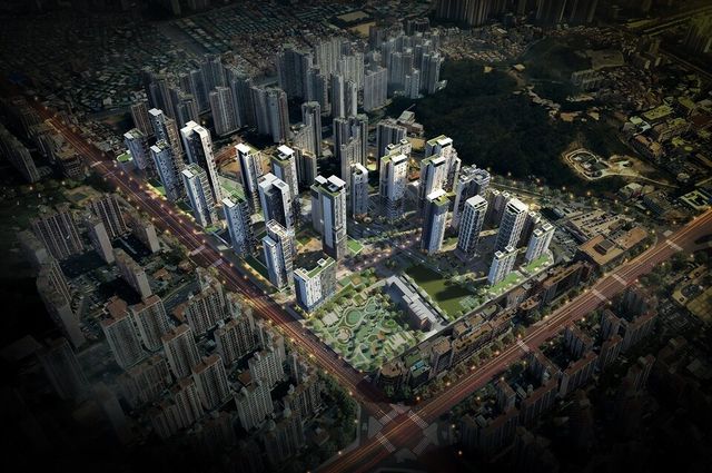 ©AP신문(AP뉴스)/이미지 제공 = LH ▲군포산본 11구역 특별정비계획(안) 조감도