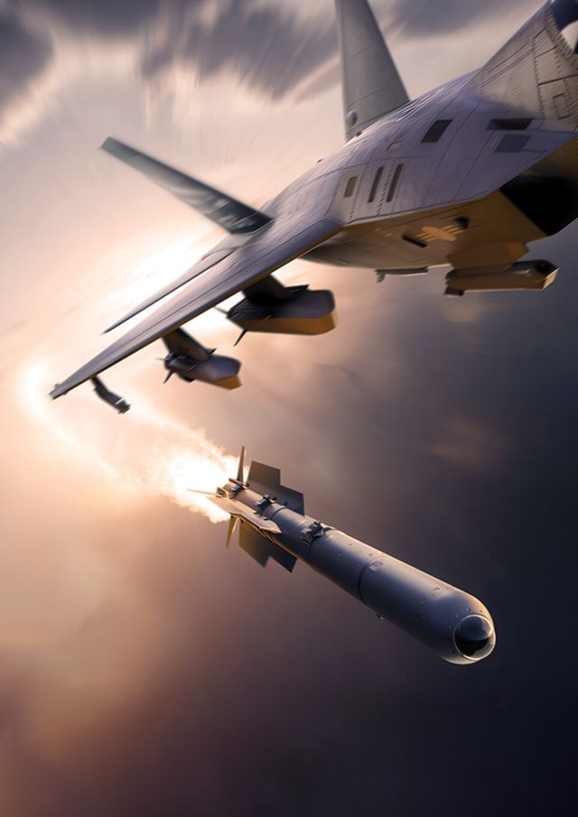 ©AP신문(AP뉴스)/이미지 제공 = LIG넥스원 ▲KF-21에서 대공미사일이 발사되는 이미지.