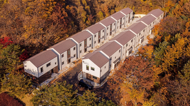 ©AP신문(AP뉴스)/이미지 제공 = GS건설 ▲모듈러 기숙사 ‘드림 포레스트’ 전경.