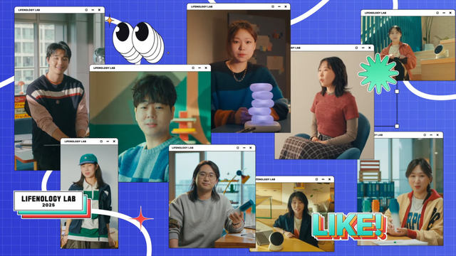 [AP신문 광고평론 No.1221]&nbsp; ​​​​​​​화려한 팝아트적 그래픽을 곳곳에 활용했다. 사진 삼성생명 유튜브 캡처ⓒAP신문(AP뉴스)