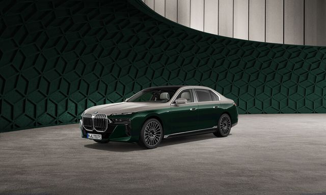 ©AP신문(AP뉴스)/ 이미지 제공 = BMW코리아 ▲BMW i7 xDrive60 M 스포츠 인디비주얼 투톤 페리도트 그린 에디션